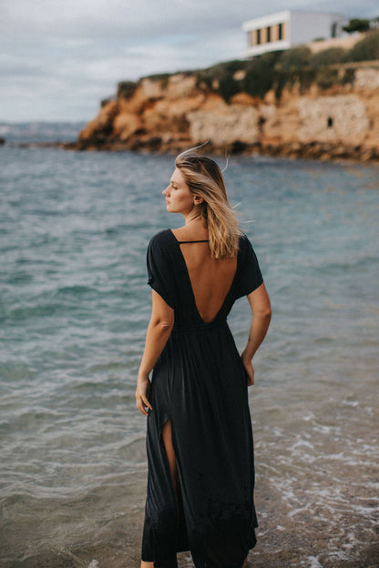 robe de plage dos nu