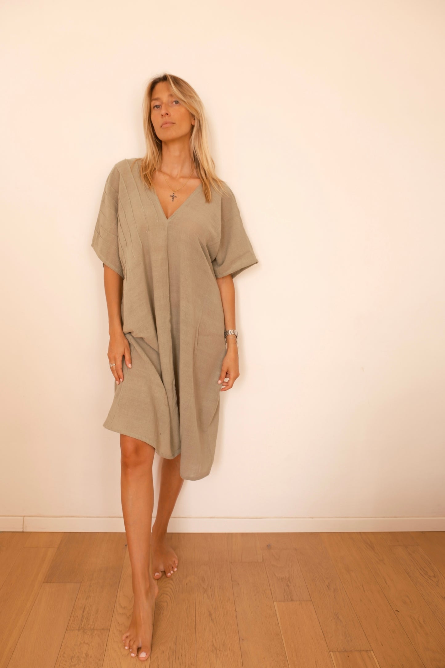 TUNIQUE DEVI — Robe de plage mi-longue