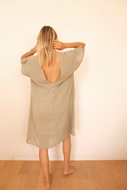 TUNIQUE DEVI — Robe de plage mi-longue