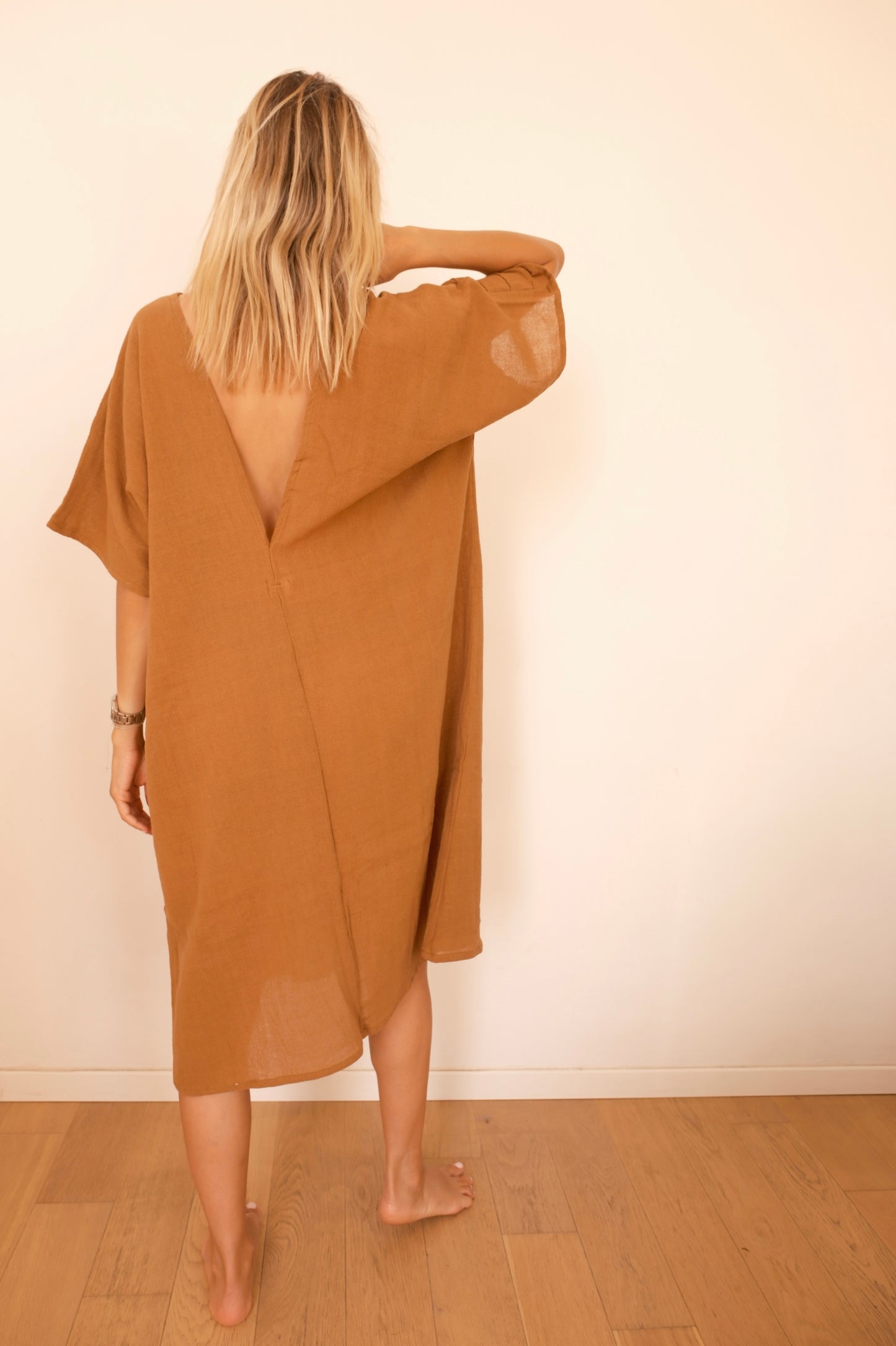 TUNIQUE DEVI — Robe de plage mi-longue