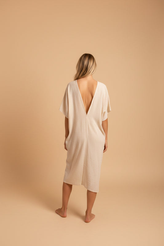 TUNIQUE DEVI — Robe de plage mi-longue