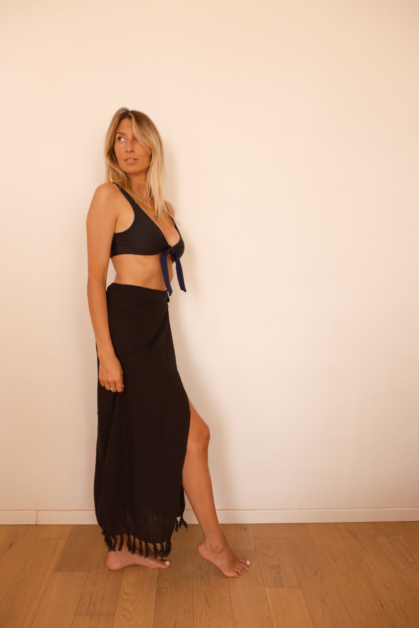KAMA SKIRT — Jupe paréo longue portefeuille