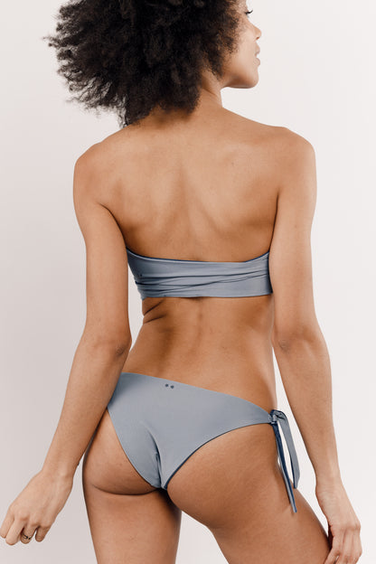 Maillot de bain bleu réversible